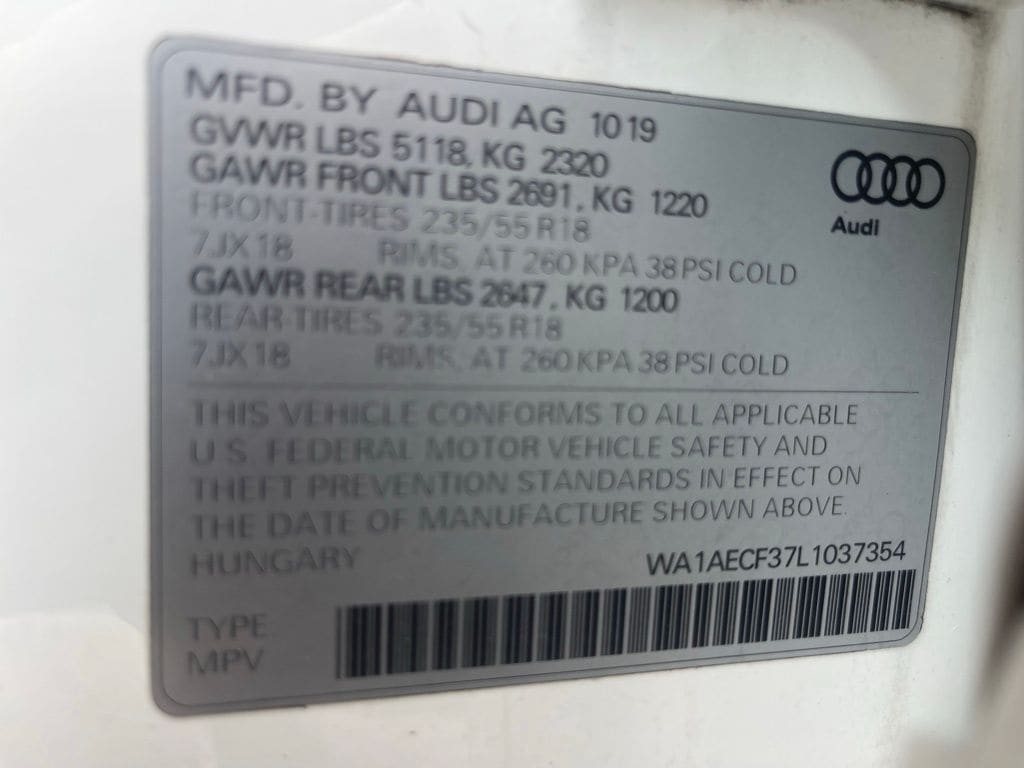 Photo 55 of 2020 Audi Q3 Quattro for sale in Tomball, TX