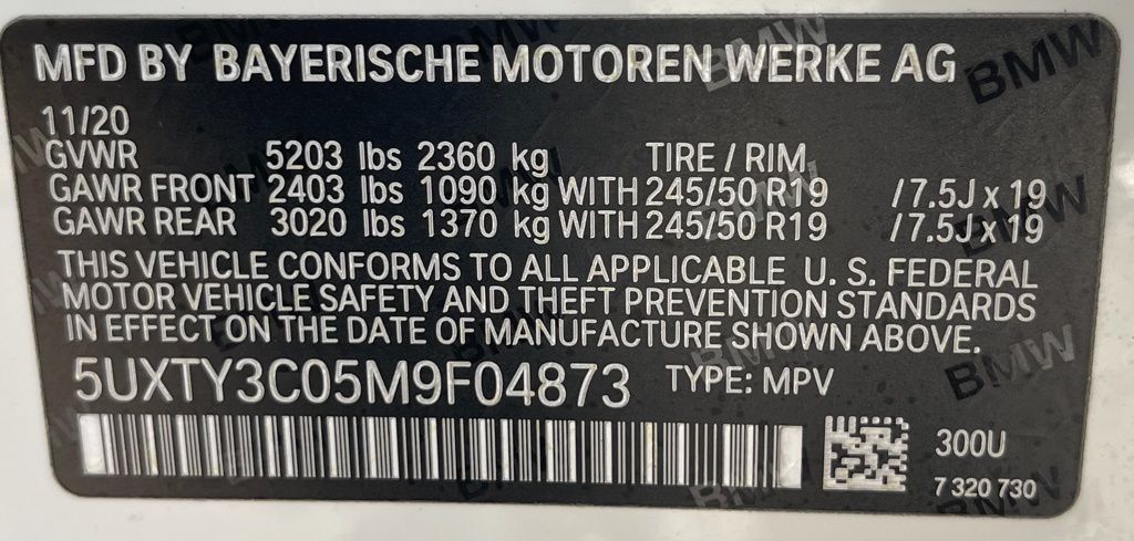 Photo 79 of 2021 BMW X3 Sdrive30i for sale in Tomball, TX